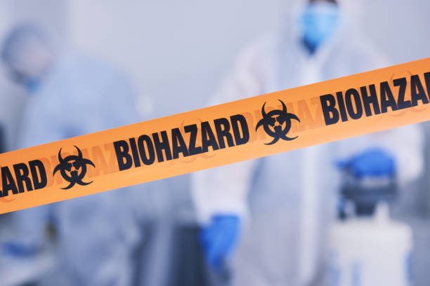 Professional Biohazard technician working in Yucca Valley, CA